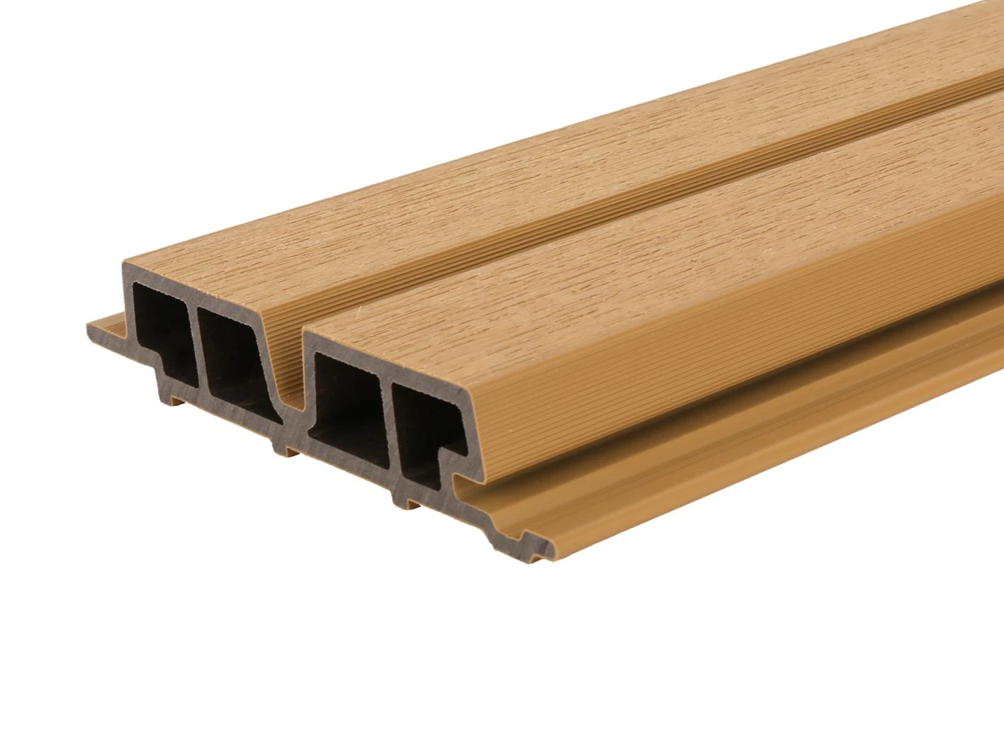 Gevelbekleding Composiet Castellation Pro 65 3.3 x 18 cm (33 x 180 mm) Red Cedar - Lengte 290 cm - Afbeelding 1